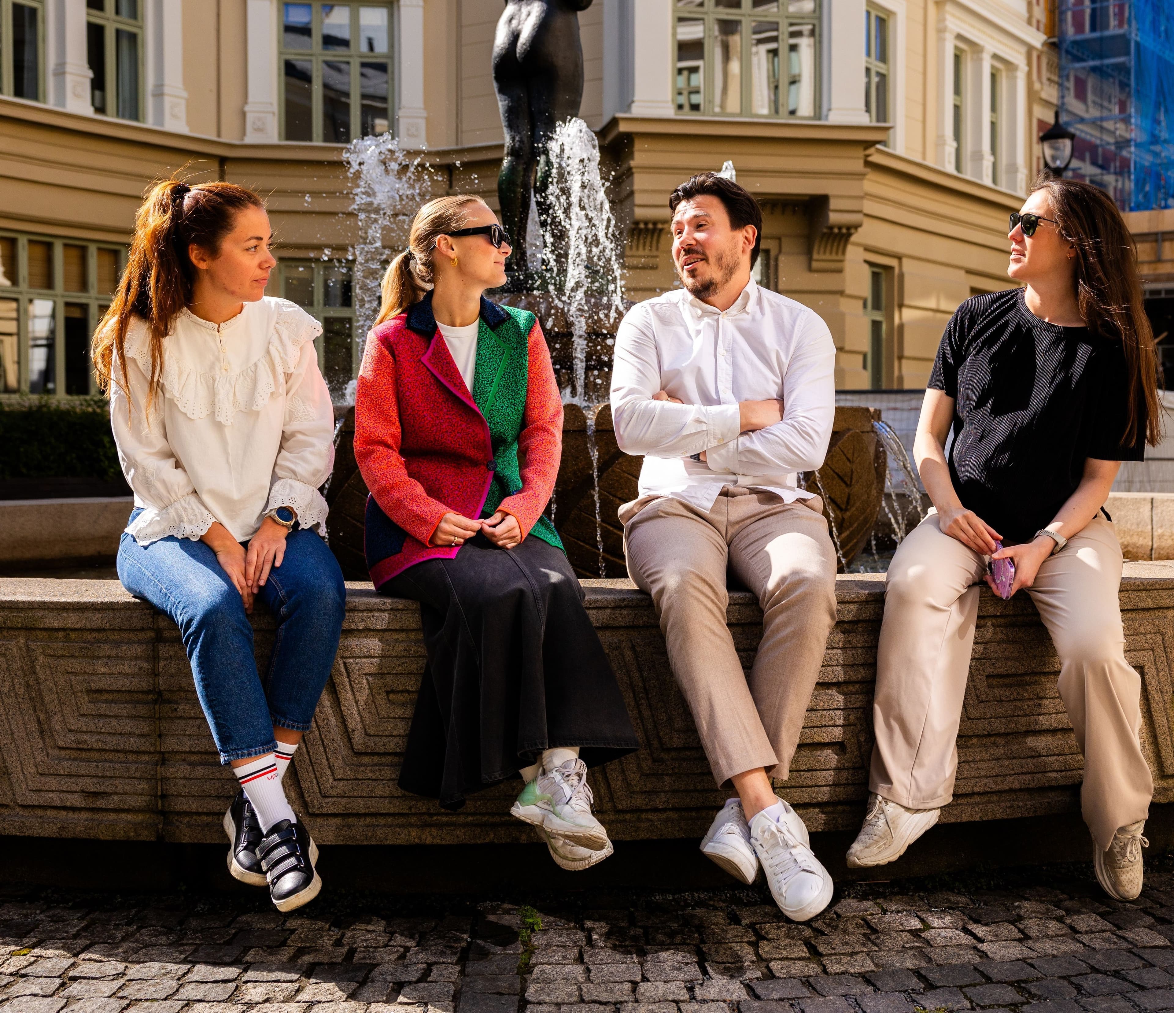 Bygget vår egen partyspak til kontoret